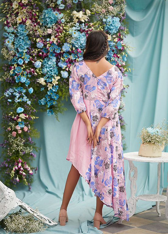 Rain of flowers kurti Dress